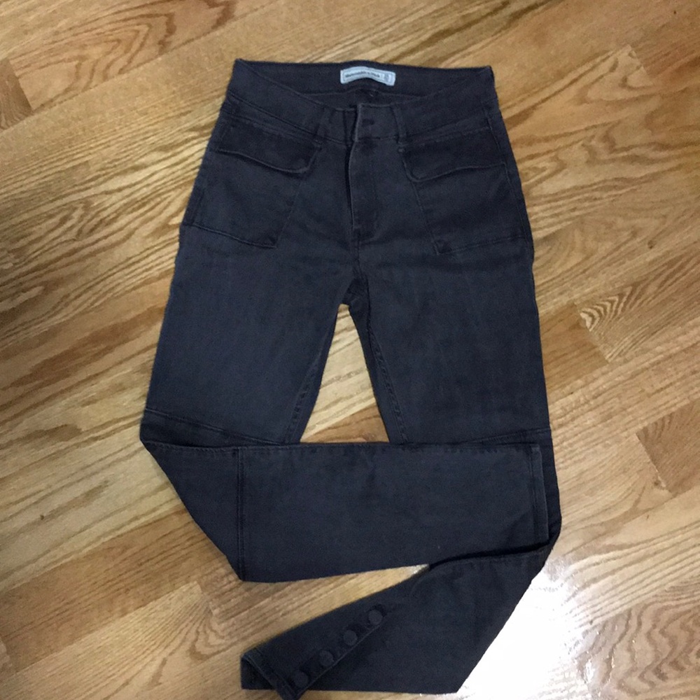 gray pants